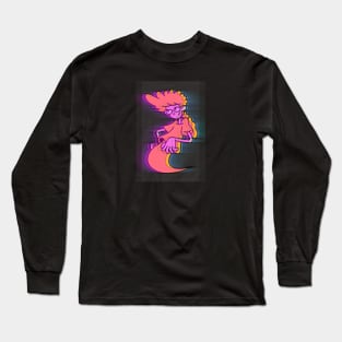 Glitchy Pepperann Long Sleeve T-Shirt